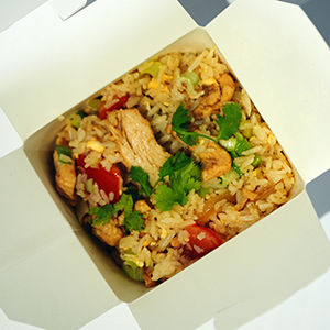 riz sauté poulet