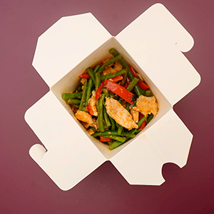 wok poulet